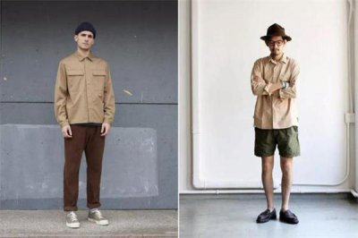 ​男生穿卡其色好看吗 男生卡其色服装搭配图片