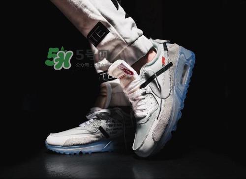off white与nike air max 90联名运动鞋上脚效果怎么样？