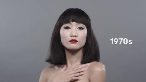 11张图看完日本女性百年妆容变化