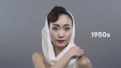 11张图看完日本女性百年妆容变化