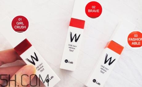 wlab染唇液色号 wlab染唇液试色