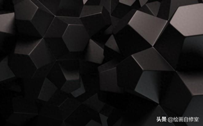60张黑色系高清炫酷壁纸，横竖版都有