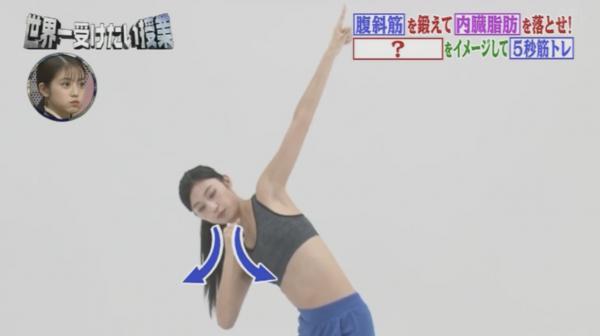 瘦腰腹的最快方法动作 2周腰围减5cm