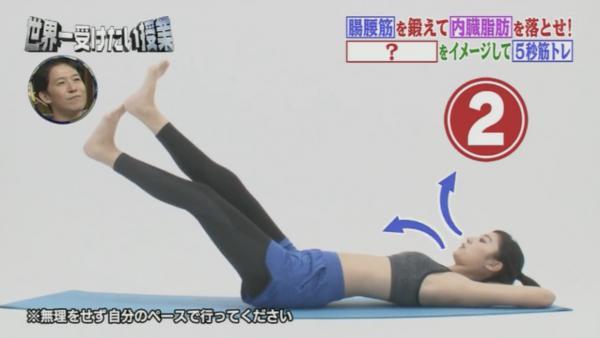 瘦腰腹的最快方法动作 2周腰围减5cm