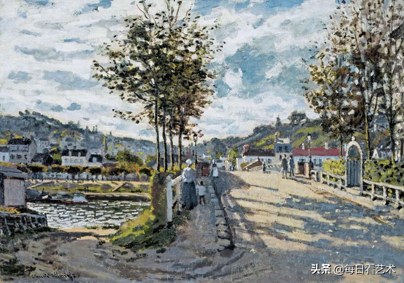 法国著名画家莫奈油画作品欣赏