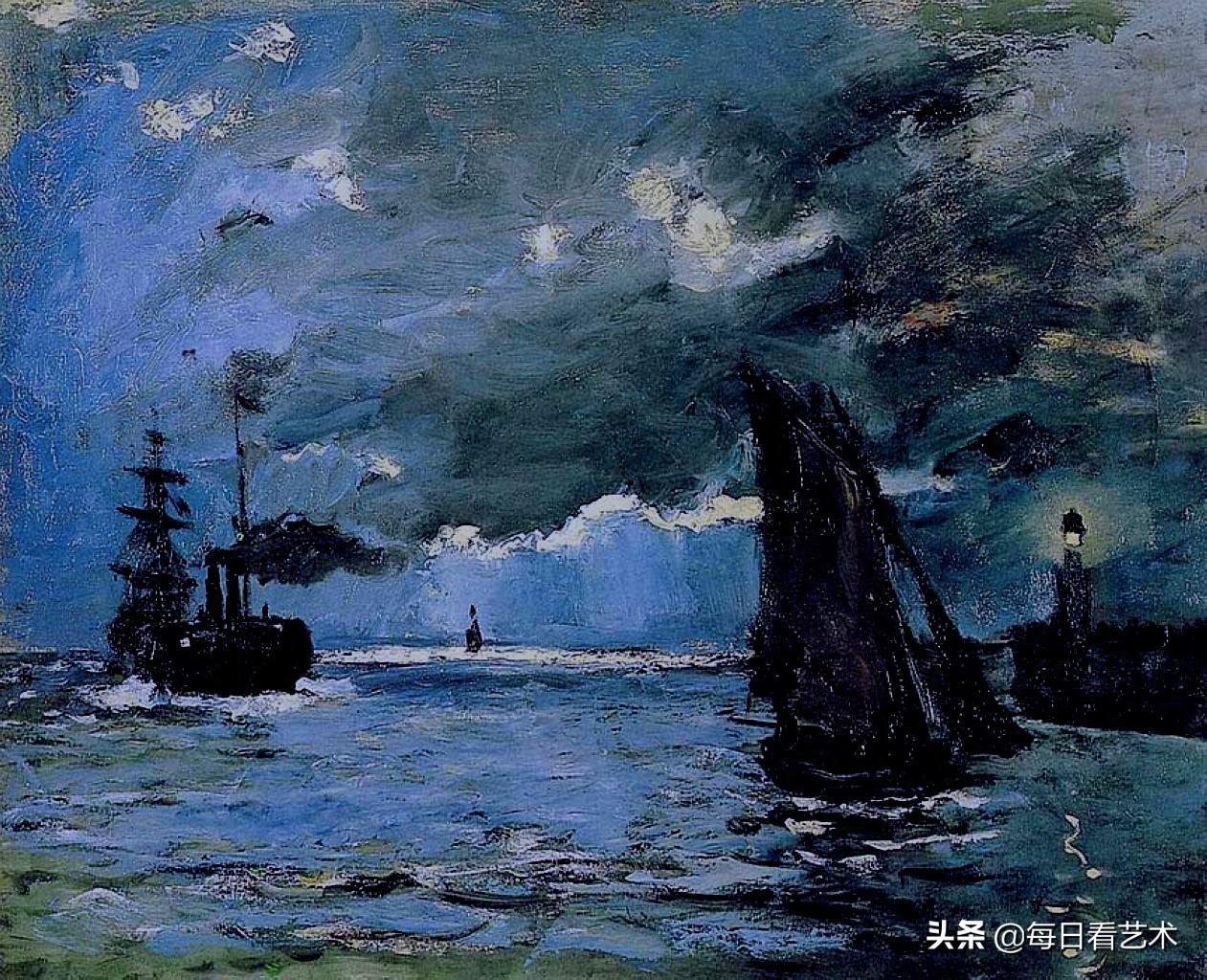 法国著名画家莫奈油画作品欣赏