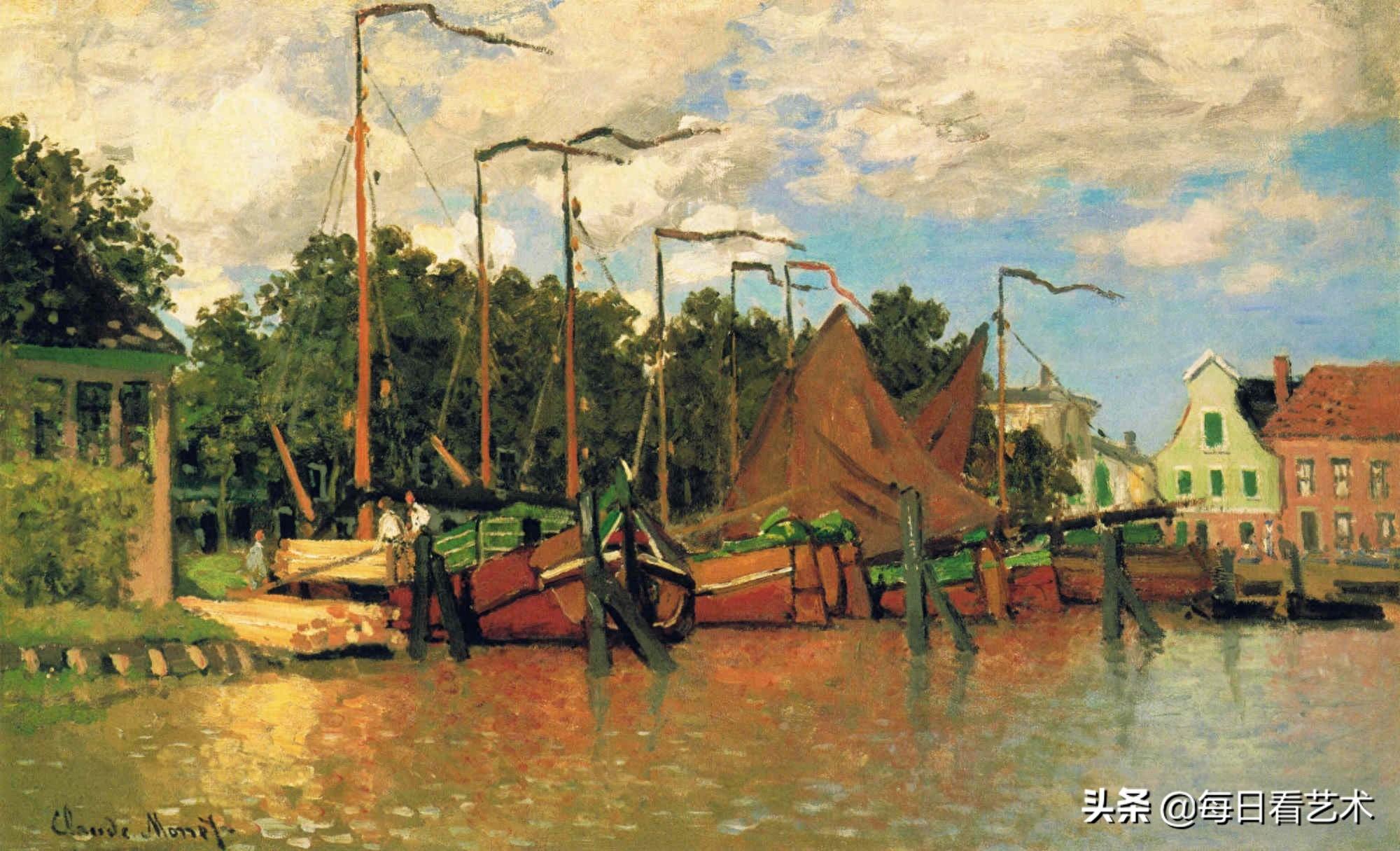 法国著名画家莫奈油画作品欣赏