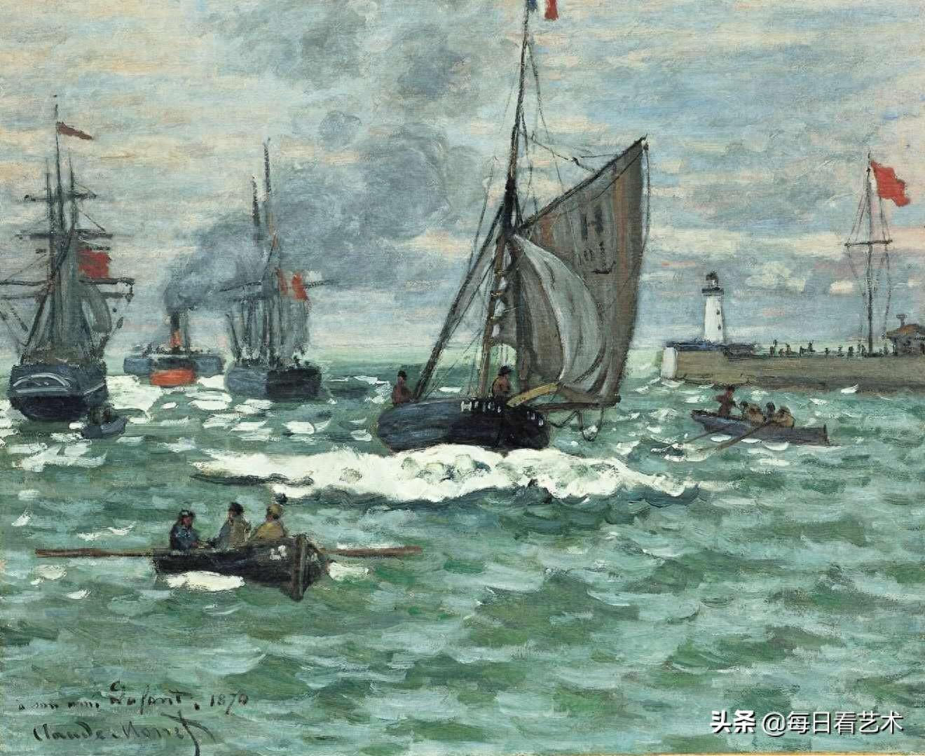 法国著名画家莫奈油画作品欣赏