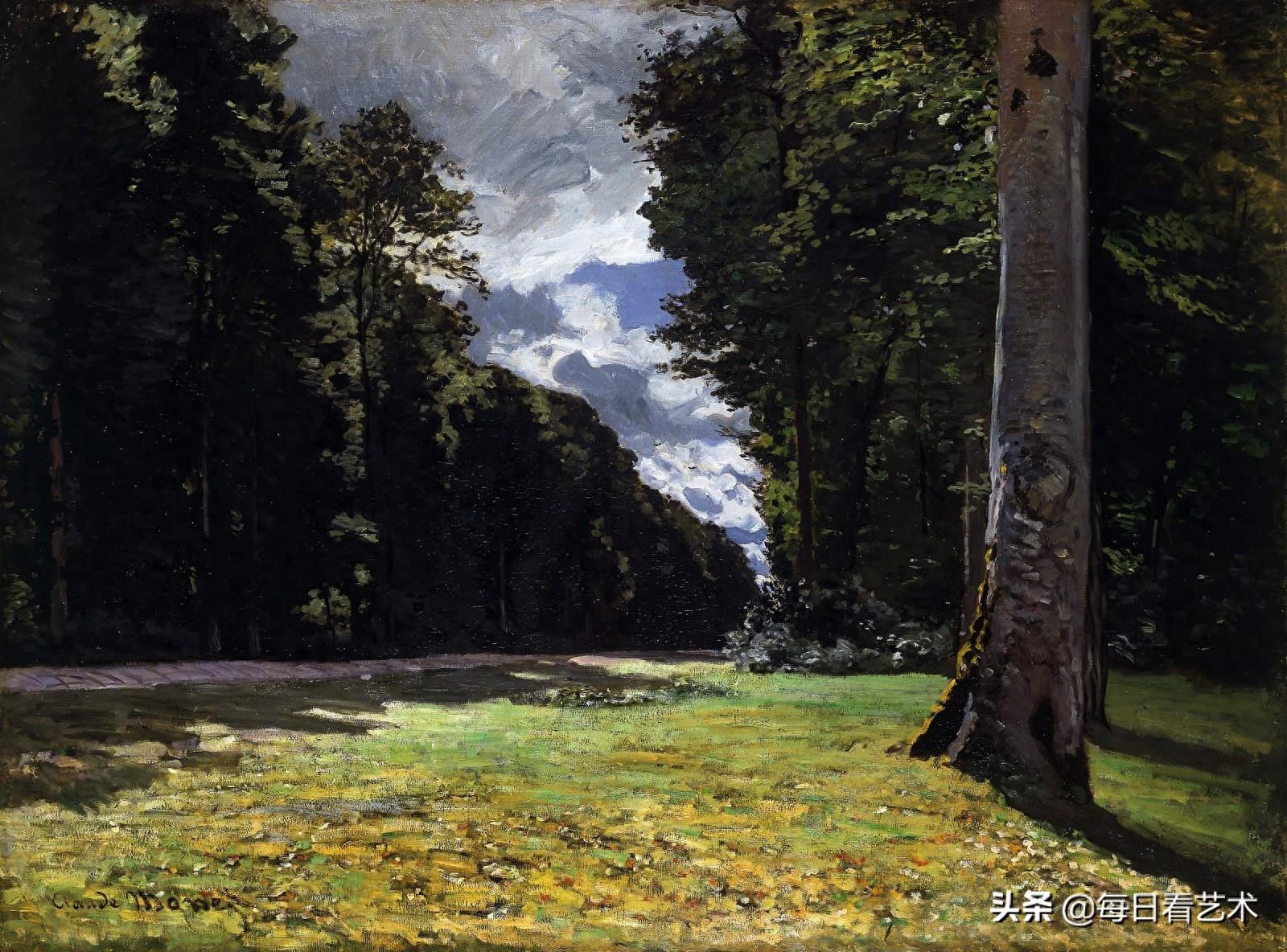 法国著名画家莫奈油画作品欣赏