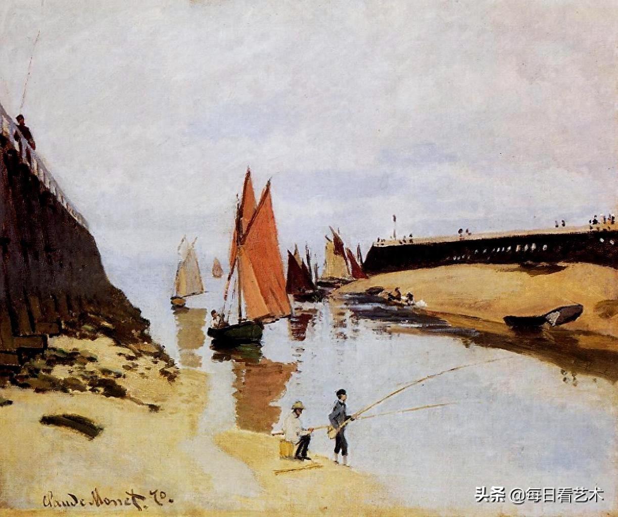 法国著名画家莫奈油画作品欣赏