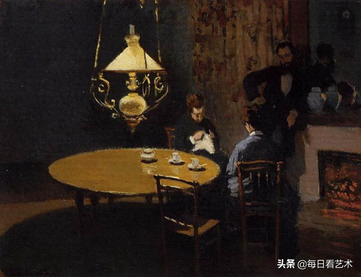 法国著名画家莫奈油画作品欣赏