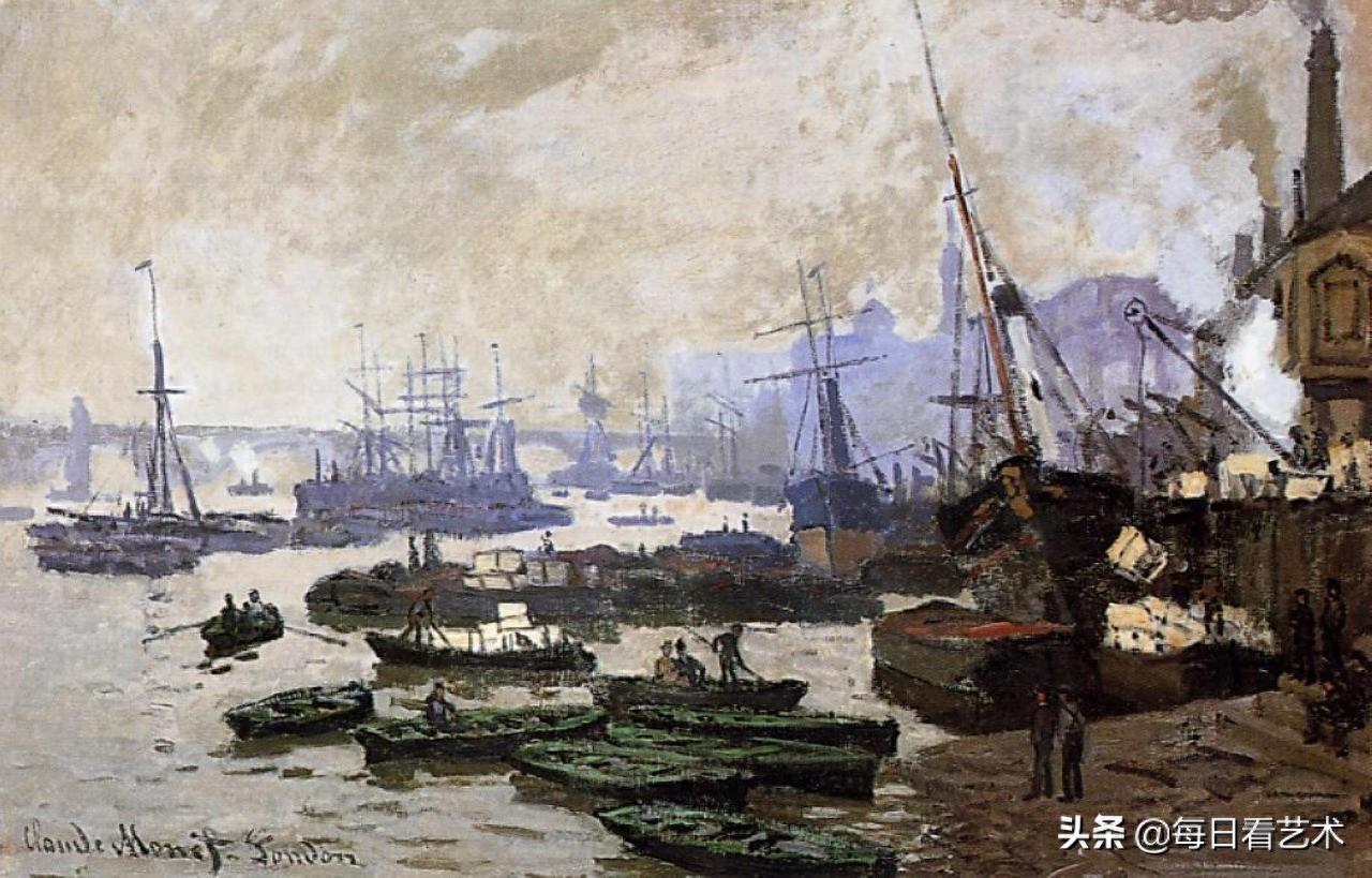 法国著名画家莫奈油画作品欣赏