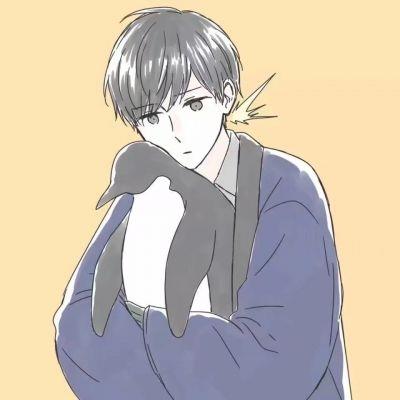 伤感冷酷的男生动漫头像