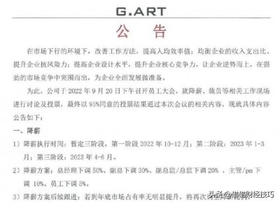 ​企业降薪，有职务的降50%至10%，普通员工降5%，这方案得人心吗？