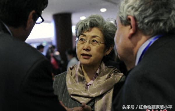 傅莹，中国最美外交官，满头银发，风姿绰约，依旧金句不断，已65岁