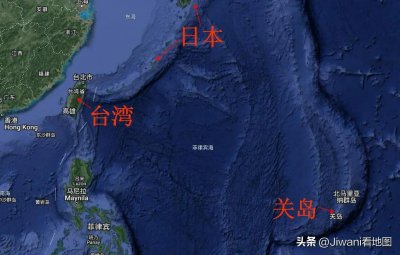 ​卫星图详看美国关岛机场与港口