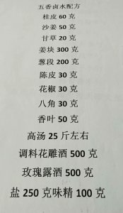 ​一次性分享32种卤水配方，你想要的里面都能找到，先收藏备用