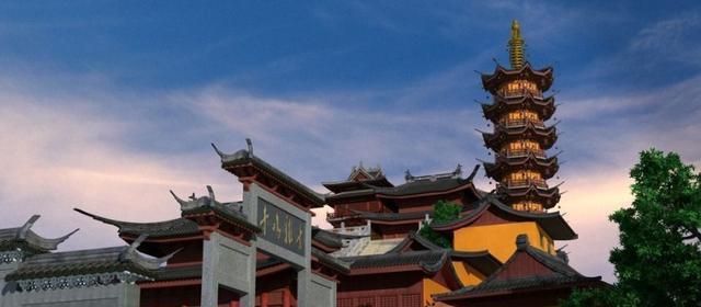 2.位于南京市建邺区金山路7号，是我国著名的佛教寺庙之一。
