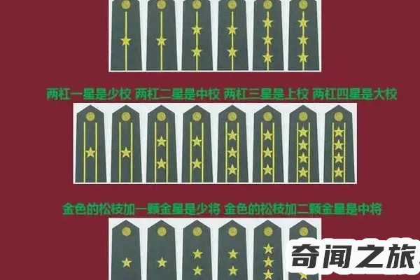 军衔等级划分一览表（军衔等级排名从小到大元帅）(2)_