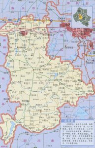 ​山东省潍坊市昌乐县地图 2014年版本